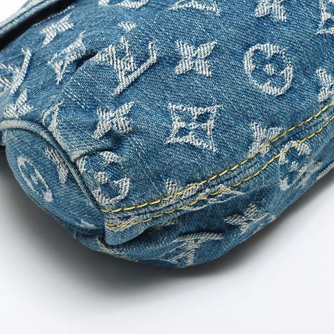 路易·威登（Louis Vuitton）路易·威登（Louis Vuitton）2005迷你漂亮牛仔图标肩袋海军WS11651