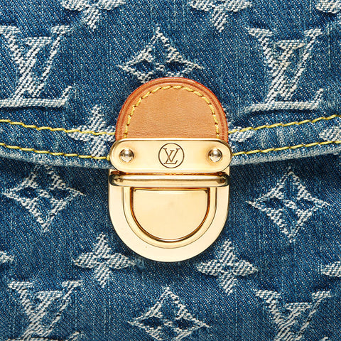 路易·威登（Louis Vuitton）路易·威登（Louis Vuitton）2005迷你漂亮牛仔图标肩袋海军WS11651