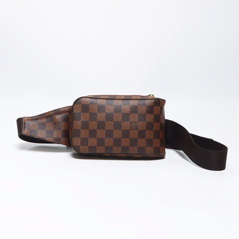 Louis Vuitton 2007 Damier Geronimo Damier Belt Bag肩包棕色WS11660