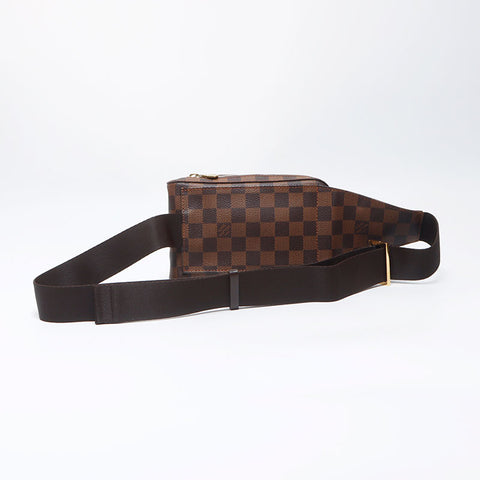 Louis Vuitton 2007 Damier Geronimo Damier Belt Bag肩包棕色WS11660