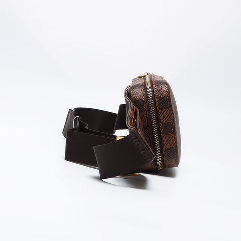 Louis Vuitton 2007 Damier Geronimo Damier Belt Bag肩包棕色WS11660