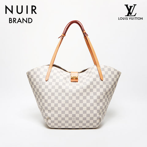 Louis Vuitton LOUIS VUITTON 2013 Damier Salina GM Shoulder Bag Beige WS11663