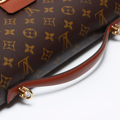 Louis Vuitton Louis Vuitton 2002 Monogram Monceau Sac à épaule manquant dans le stock, Brown WS11665