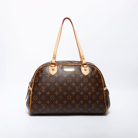 Louis Vuitton Louis Vuitton 2009 Monogramm Montorgueeil PM Boston Bag Brown WS11668