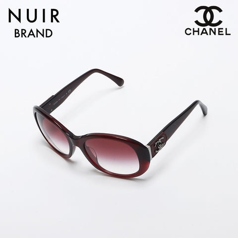 Chanel Coco Mark Matelasse Lunettes de soleil violet WS11672