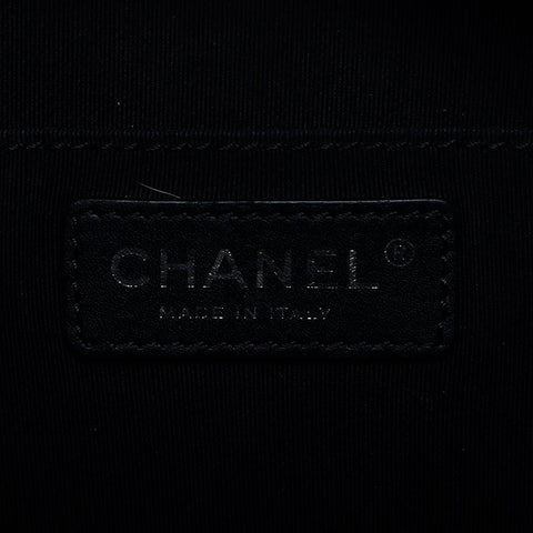 シャネル CHANEL 24番台 ハーフ ココマーク シルバー金具 チェーン ショルダー ショルダーバッグ ブラック WS11675