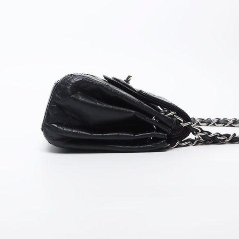 香奈儿香奈儿（Chanel Chanel）第10位Matelasse Double Flap Chain肩膀肩带黑色WS11682