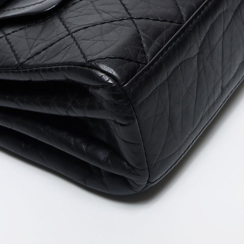 香奈儿香奈儿（Chanel Chanel）第10位Matelasse Double Flap Chain肩膀肩带黑色WS11682