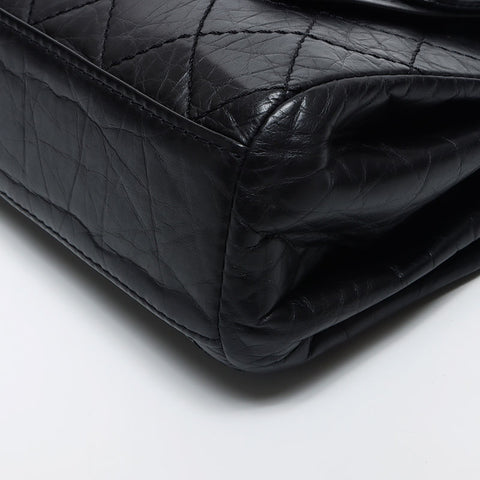 香奈儿香奈儿（Chanel Chanel）第10位Matelasse Double Flap Chain肩膀肩带黑色WS11682