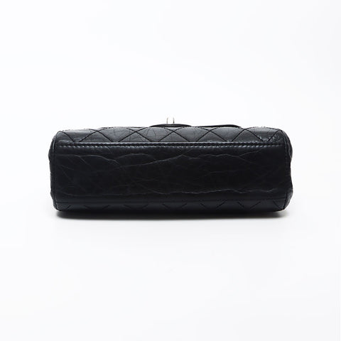 香奈儿香奈儿（Chanel Chanel）第10位Matelasse Double Flap Chain肩膀肩带黑色WS11682