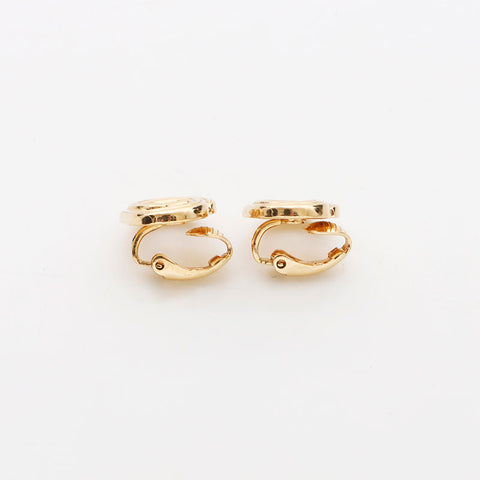 Christian Dior CD Logo Boucles d'oreilles Gold WS11686