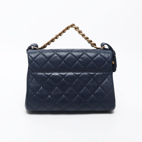 Chanel CHANEL 23 Matelasse Chain Lambskin CHANEL19 Shoulder Bag Navy WS11689