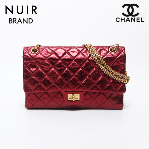 香奈儿香奈儿（Chanel Chanel）12th 2.55金属链肩袋红色WS11690