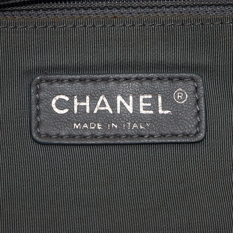 香奈儿（Chanel Paris）征意银五金肩袋黑色WS11691
