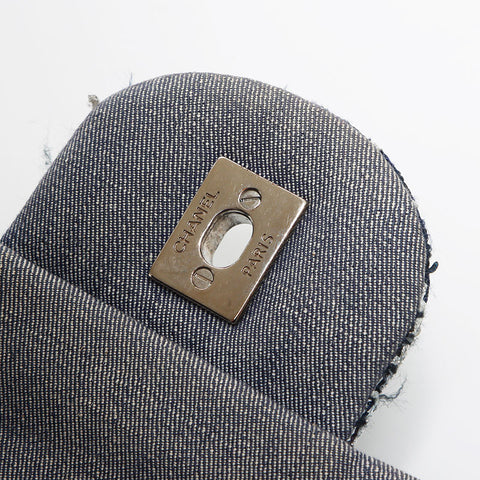 香奈儿拼布连锁肩袋蓝色WS11692