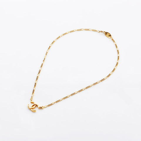 CHANEL COCO Mark Necklace gold WS11696