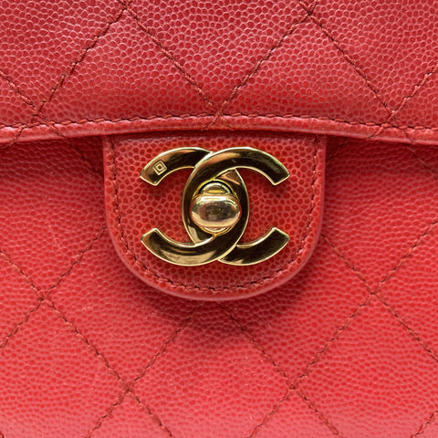 Chanel Minimatelasse Caviar Umhängetasche Rot WS1169