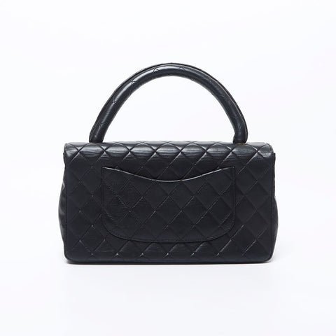 香奈儿香奈儿（Chanel Chanel）亲子袋Lambskin No. 1 Lambskin手提包黑色WS11717