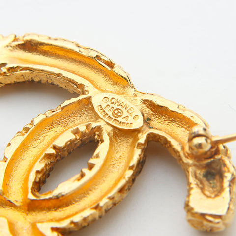 CHANEL 93A 1993 Magma Fringe Brooch gold WS11744