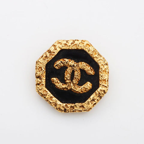 Chanel Chanel 95a Magma Coco Mark 1995 Brooch Gold WS11748
