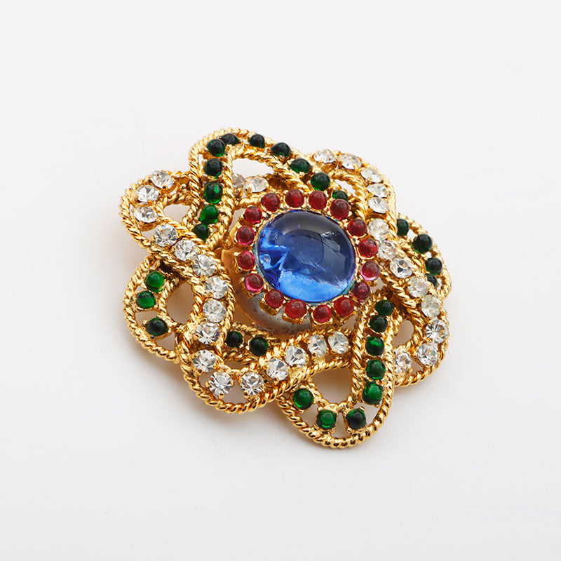 シャネル CHANEL 2 6 1991s グリポア ブローチ ゴールド WS11752