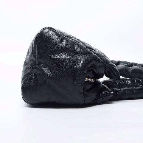 Chanel Chanel Nr. 13 Coco Cocoon Leder Boston Bag Black WS11761