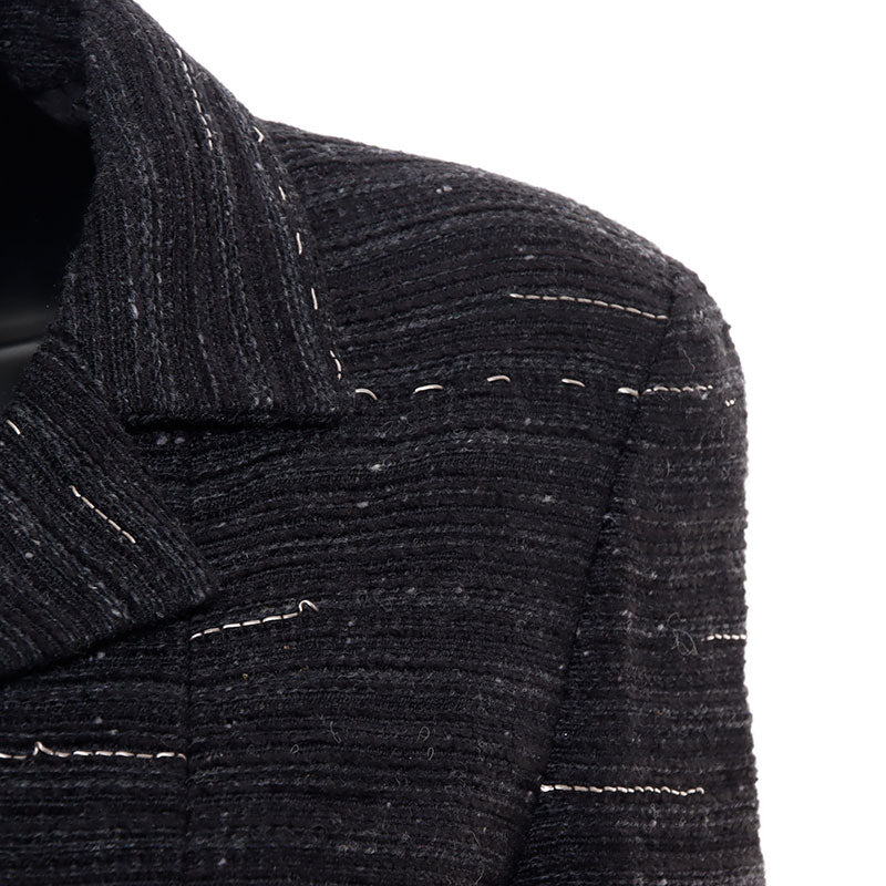 Chanel CHANEL 99A Tweed Size:34 1999s Jacket Black WS11768 – NUIR  