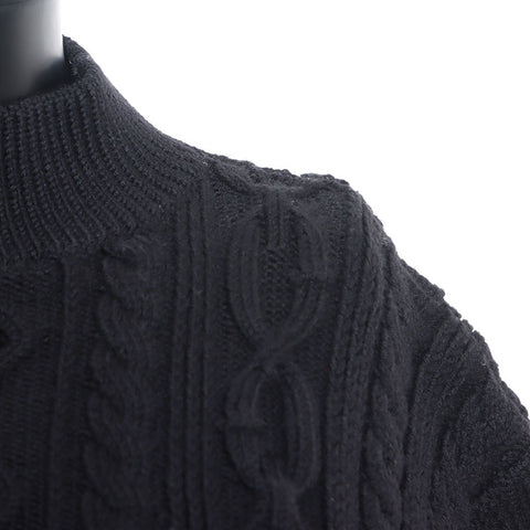 路易威登路易·威登（Louis Vuitton）短电缆尺寸：S针织黑色WS11771