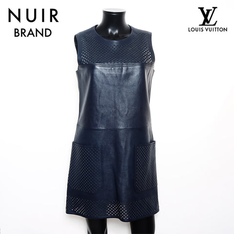 路易威登（Louis Vuitton）皮革无袖尺寸：38礼服海军WS11772