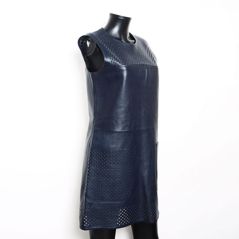 路易威登（Louis Vuitton）皮革无袖尺寸：38礼服海军WS11772