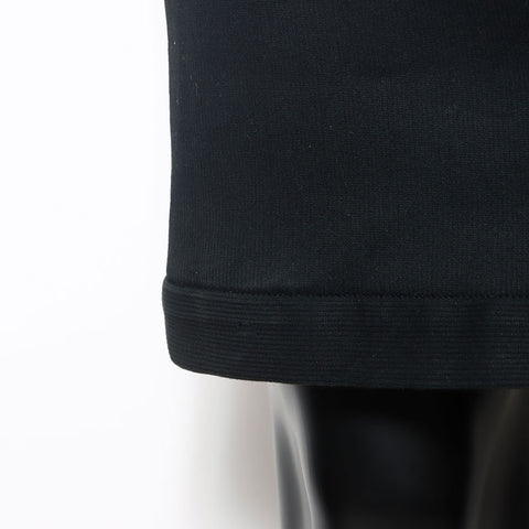 CHANEL Size:36 1990s cotton camellia button skirt setup black WS11786