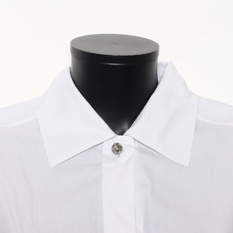 Christian Dior Size:M Logo Long sleeve shirt white WS11787