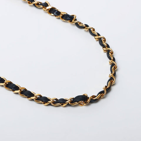 Chanel Mini Cabiskin Matelasse连锁肩袋海军WS11791