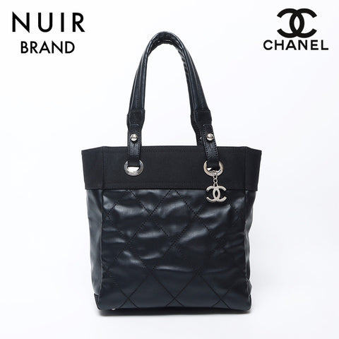 シャネル CHANEL パリビアリッツPM ショルダーバッグ ブラック WS11802