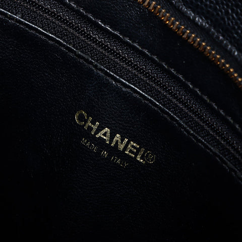 香奈儿香奈儿（Chanel Chanel）重印手提袋2001-2002号肩袋黑色WS11803