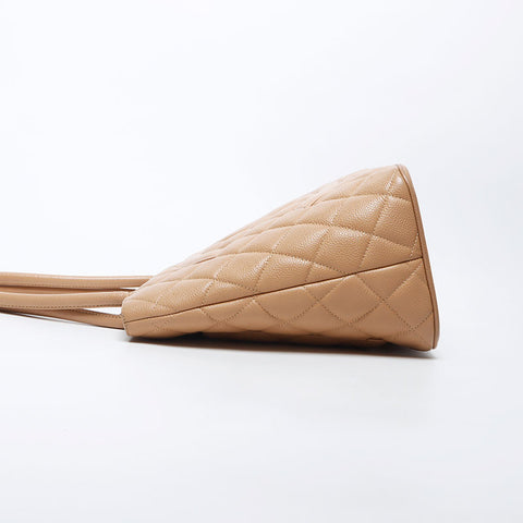 CHANEL Replica Tote Shoulder Bag beige WS11804