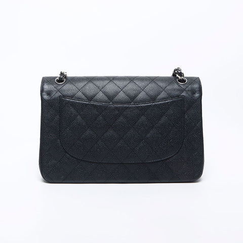 シャネル CHANEL マトラッセ 30 シルバー金具 キャビアスキン 15番台 2011-2012 ショルダーバッグ ブラック WS11806