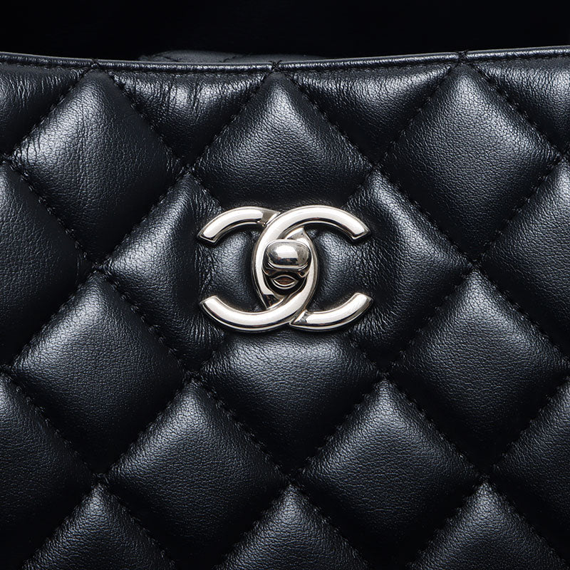 シャネル CHANEL マトラッセ シルバー金具 チェーン トートバッグ