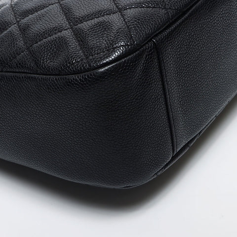 Chanel Chanel Deka Coco Mark Matelasse肩带黑色WS11810