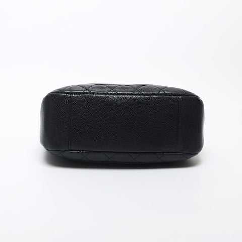 Chanel Chanel Deka Coco Mark Matelasse肩带黑色WS11810