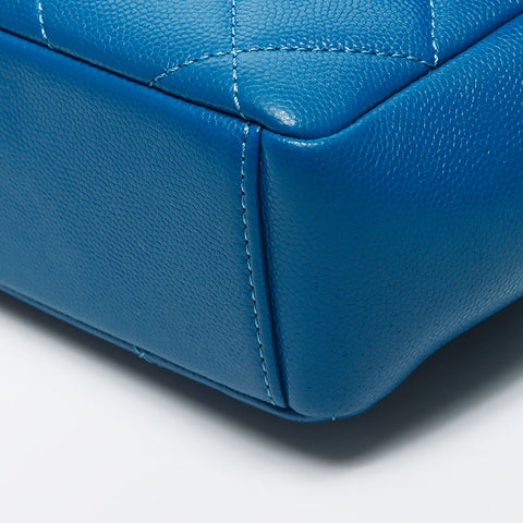 Chanel Caviar Skin Number 30 Shoulder Bag Blue WS11814