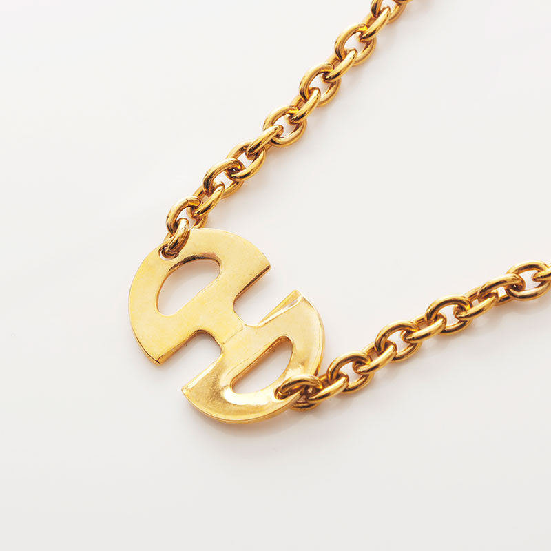 CELINE ヴィンテージ ロゴネックレス ゴールド ネックレス セリーヌ CELINE ロゴ ネックレス ゴールド WS11864 – NUIR VINTAGE