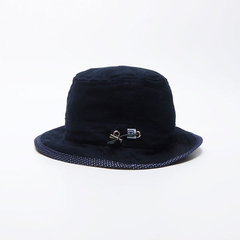 CHANEL Bucket Hat Size:M Sports Line COCO Mark hat Navy WS11871