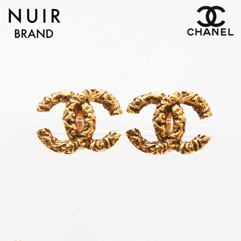 Chanel Chanel 93a Magma Coco Mark Earge d'oreille Gold WS11883