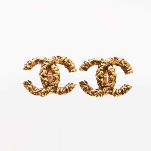 Chanel Chanel 93a Magma Coco Mark Earge d'oreille Gold WS11883