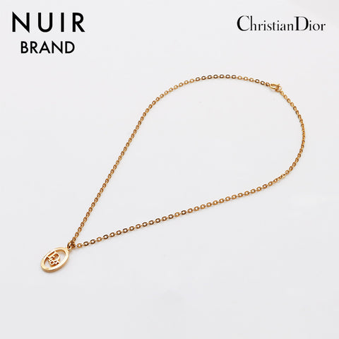 Christian Dior Christian Dior Logo Collier Gold WS11885