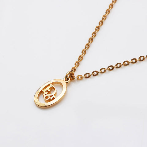 Christian Dior Christian Dior Logo Collier Gold WS11885