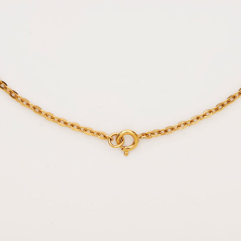 Christian Dior Christian Dior Logo Collier Gold WS11885