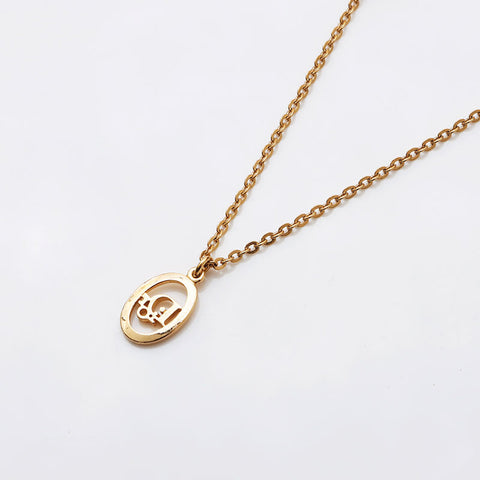 Christian Dior Christian Dior Logo Collier Gold WS11885