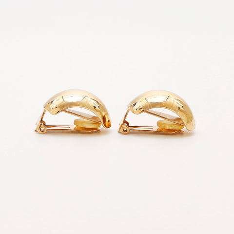 Boucles d'oreilles rond chrétiennes Gold WS11891